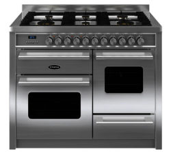 BRITANNIA  Delphi 110 XG Dual Fuel Range Cooker - Stainless Steel